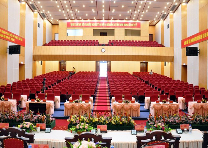 Lắp đặt dàn âm thanh hội trường tại Nghệ An